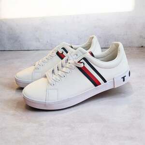 Tommy Hilfiger Men's Ramus Casual Lace-Up Sneakers, White